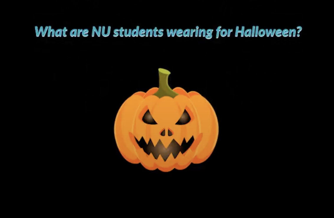 What are NU students wearing for Halloween?