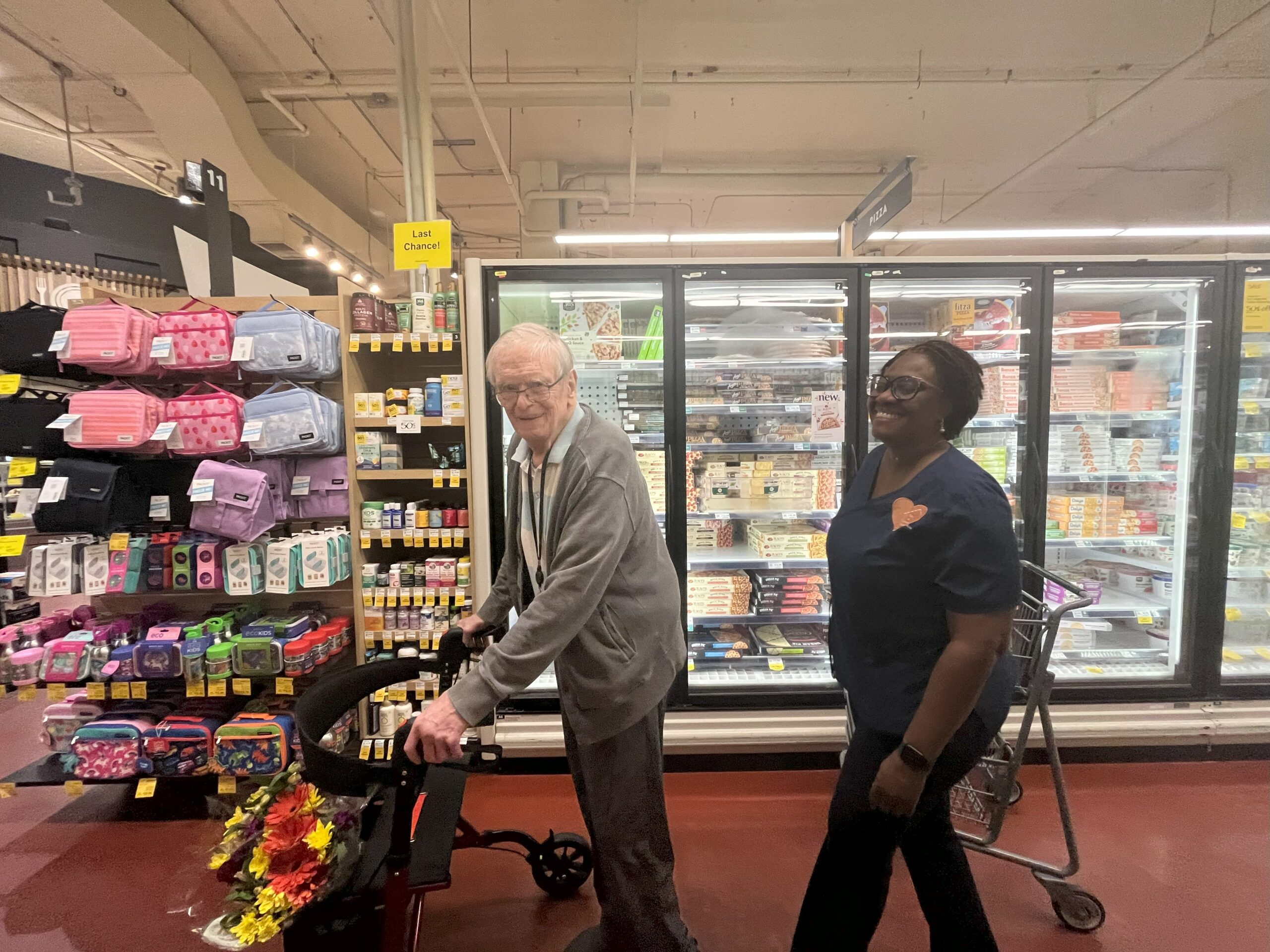 Trolley therapy: These 80-year-olds grocery shop to exercise and find community