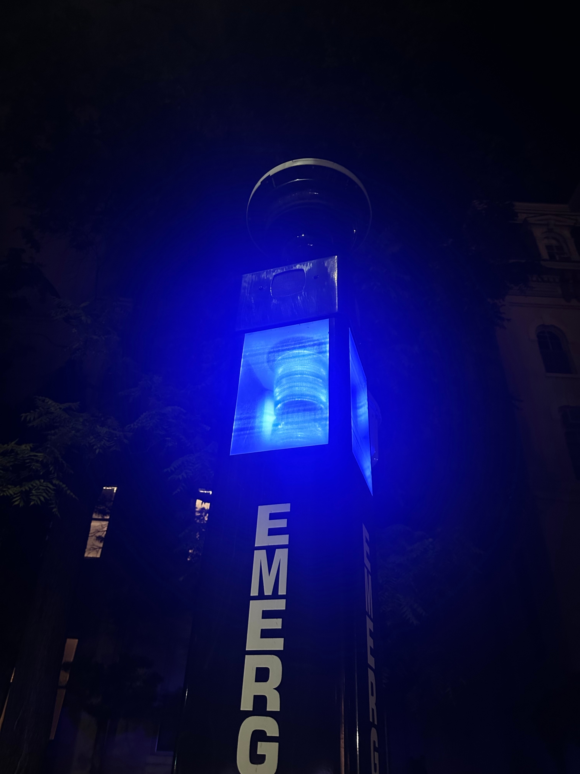 Seeing Northwestern in a blue light: First-year Ryan Ottignon explores, audits emergency telephone system