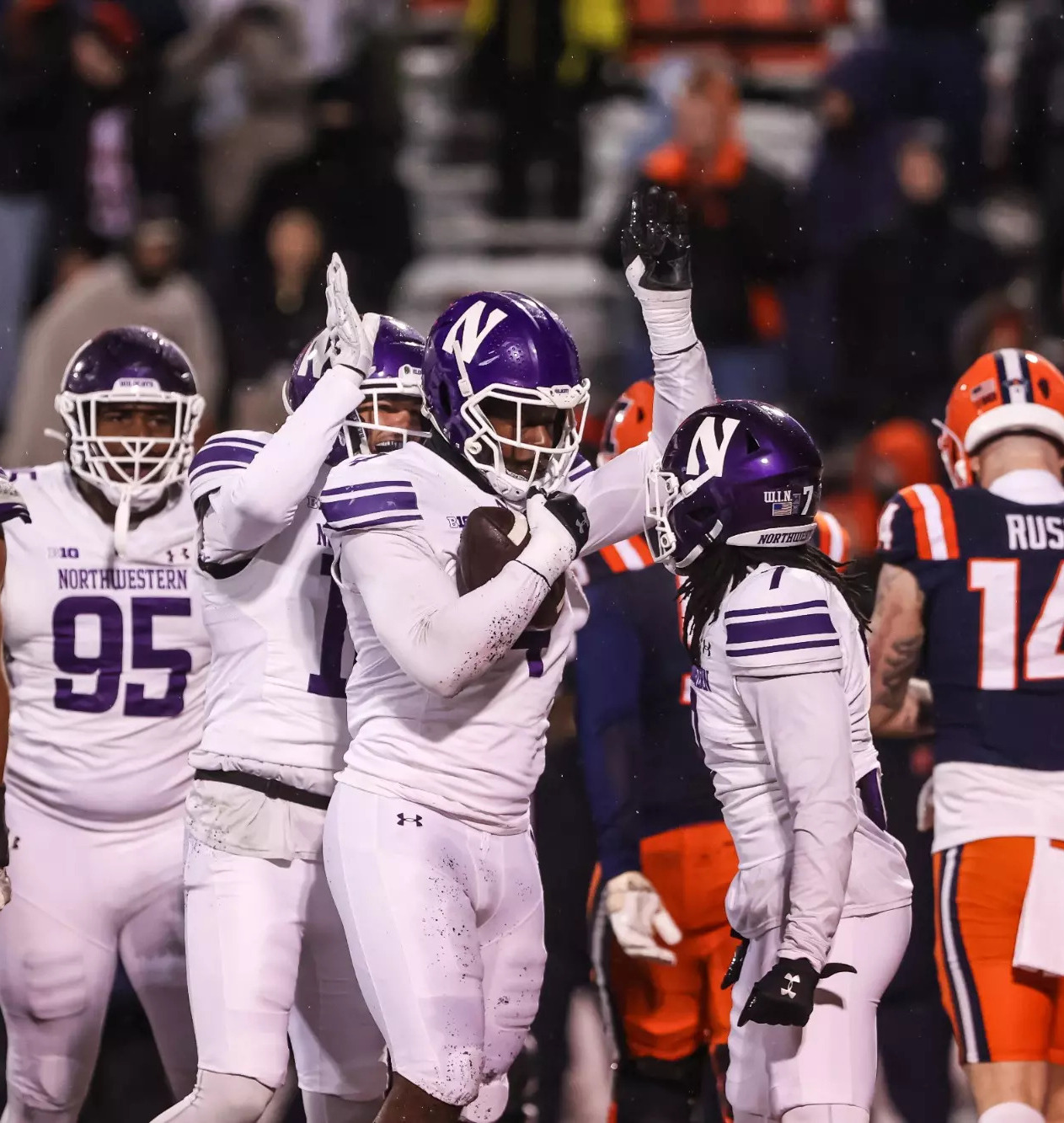 Northwestern football’s 2025 rollercoaster season still took them bowling