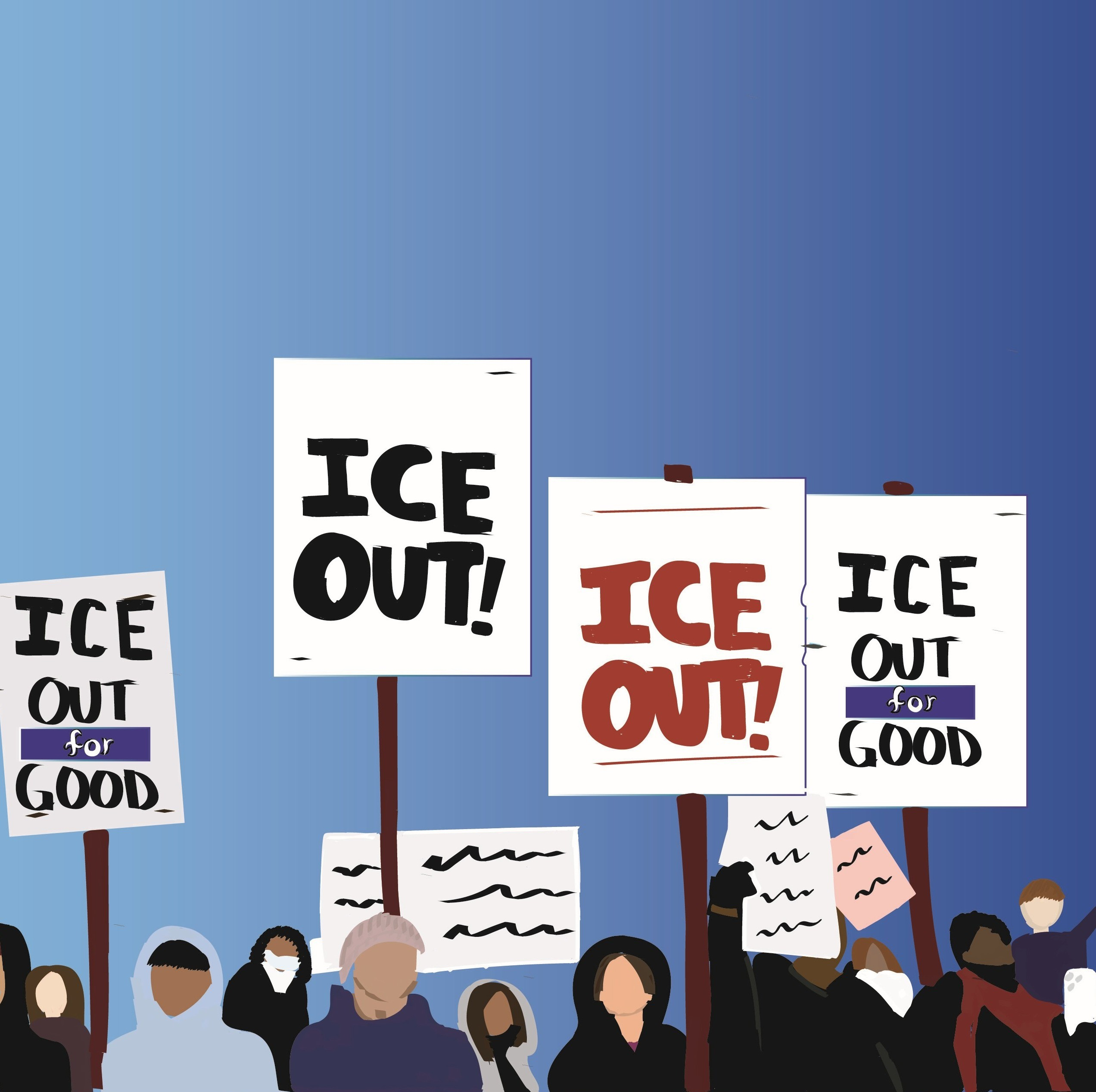 Evanston searches for hope in the wake of an uptick in ICE violence